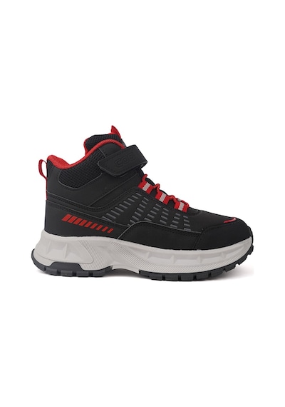 Cool Tiger Ortopedik Kaymaz Taban Unisex Çocuk Bot Siyah