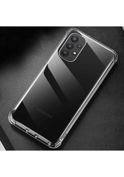 Galaxy A72 Kılıf Köşeleri Airbagli Anti Şok Şeffaf Zırh