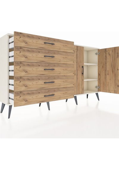 Arges Konsol 2 Raflı 5 Çekmeceli 2 Kapaklı 176x30x99 Aytaşı-çam Atlas Çam/atlas Çam - Aytası Arges Konsol 2 Raflı 5 Çekmeceli 2 Kapaklı 176x30x99 Aytaşı-çam Atlas Çam/atlas Çam - Aytası