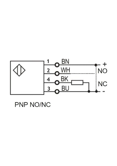Omron E3fa-rp11 ,m18/4mt Pnp-no/nc 4-kablo Reflektör Fotosel