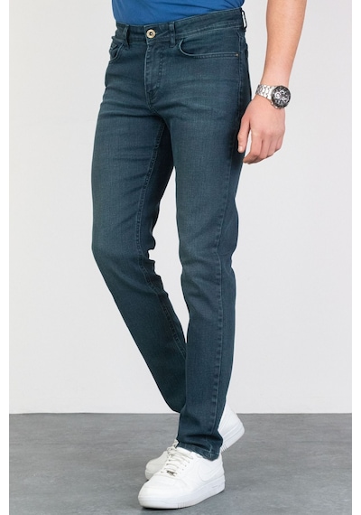 Erkek Haki Cep Lycralı Slim Fit Kot Pantolon Hltvalgreen (492261641)