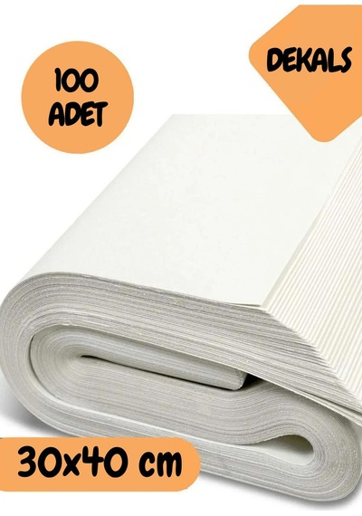 100 Adet 30x40 Tabak-bardak Eşya Sarma Koruma Taşıma Taşınma Paketleme Ambalaj Kağıdı 30 X 38