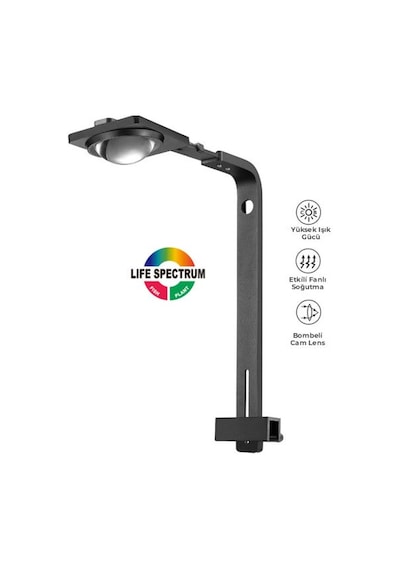 Coco 10w Rgb Mod Ayarlı Led Akvaryum Aydınlatma 100x80 Mm