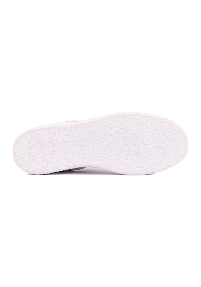 Shoetyle - Beyaz Hakiki Deri Bağcıklı Erkek Sneaker 666-11-1255 Beyaz