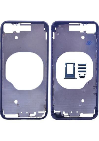 İphone 8 Orta Kasa Ve Sim Kapağı Tutucu- 5775 Renk: Gümüş