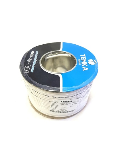 Temka Rg6-U4 100Metre 64Tel Anten Kablosu Tse