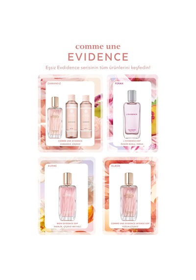 Yves Rocher Comme Une Evidence Parfümlü El Kremi- Comme Une Evidence- Kadın Parfüm- Vegan-30ml