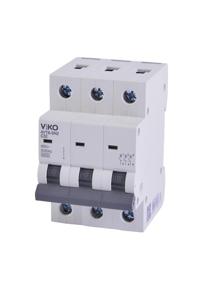 Viko 4vtb-3c32 Otomatik Sigorta 4,5ka C Tipi 3 Kutup 32a 10