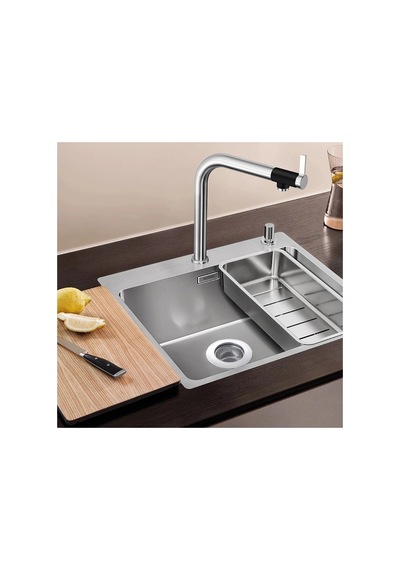 Hubrendy Tedarik Mutfak Su Lavabo Filtresi Örgü Süzgeç Paslanmaz Çelik 7.5 Cm Çap 1456034