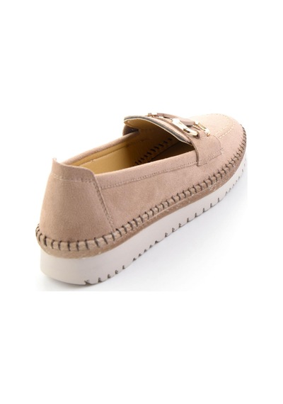 Vizon Kadın Loafer Ayakkabı K01536194072 Vizon