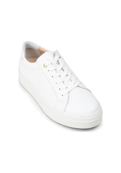 Deery Kadın Hakiki Deri Beyaz Sneaker Ayakkabı - R2571zbyzc01