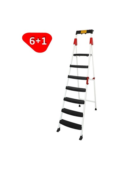 Master 504363 Premium Profil Merdiven 6+1 Basamak 145cm