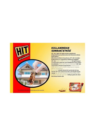 Hıt Anti Hamamböceği Jeli - Şırınga 20gr 4987