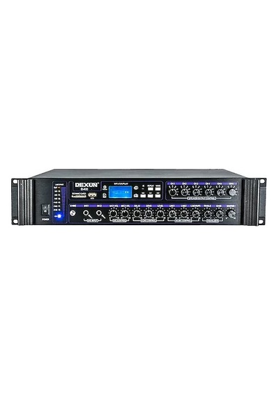 Dexun D-400 500w Usb/sd/rca/bt 6 Bölgeli Trafolu Stereo Anfi