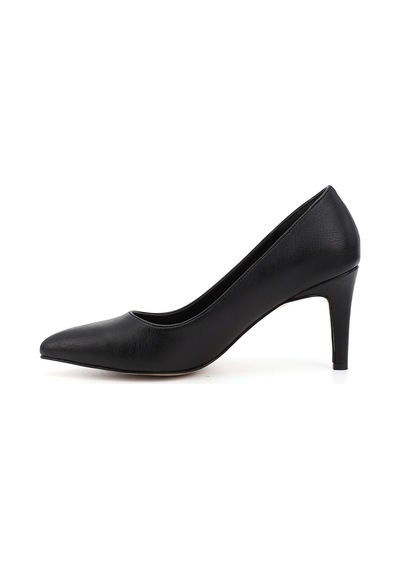 Gönderi(R) Gönderi R Siyah Sivri Burun İnce Ökçe Topuklu Stiletto Siyah