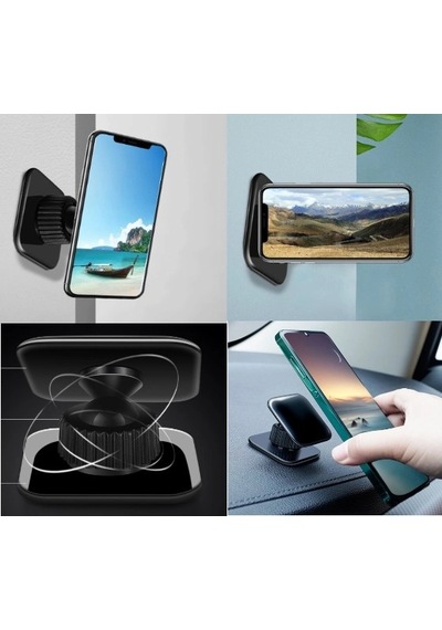 Jel Yapışkanlı Araba Telefon Tutucu 5545 Çok Renkli