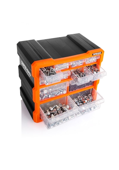 Super Bag Asr-6007 Monoblok 12 Çekmeceli Organizer Kutu