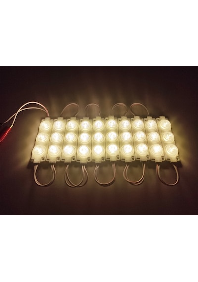 Replax Camlı Parmak Led Lamba Amber 12 Volt Su Geçirmez 10,lu 3m