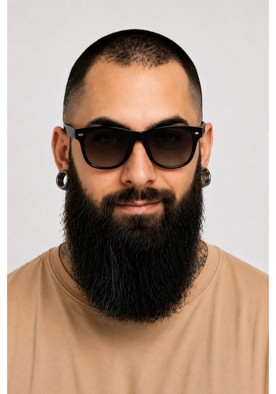 Wayfarer Erkek Güneş Gözlüğü Çapraz Kesim Uv Korumalı Çok Renkli