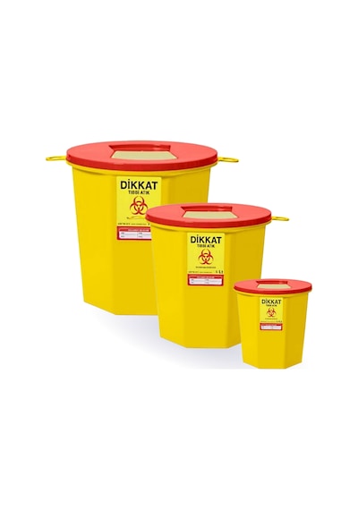 Tıbbi Atık Kovası 10 Litre - Tıbbi Atık Kutusu 10 Litre