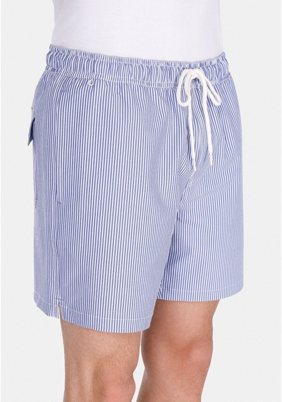 Colin's Colins Slim Fit Çizgili Erkek Lacivert Deniz Şortu Cl1072291 Q1.v1 Nav Lacivert