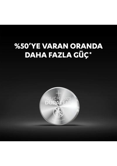 Duracell DL/CR 2025 3V Lityum Pil 5 x 2'li