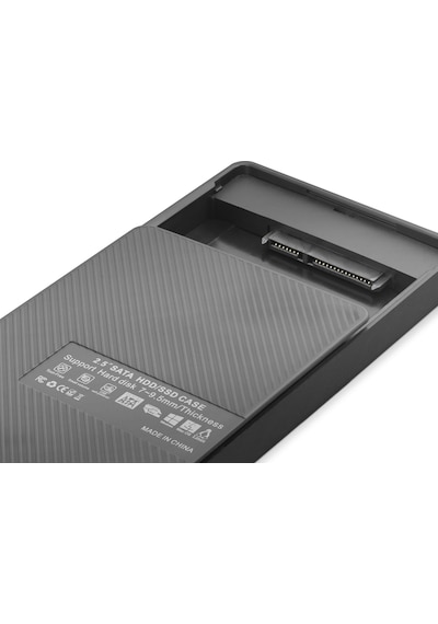 Hadron Hdx1793 2.5 İnç Sata Hdd/ssd Harici Disk Kutusu Usb 3.0 Type-c - Siyah