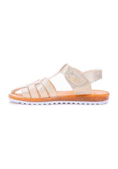 Kiko Kids Kız Çocuk Sandalet Arz 2348 Sedef