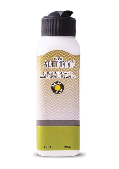 Artdeco Su Bazlı Parlak Vernik, 140ml 6998