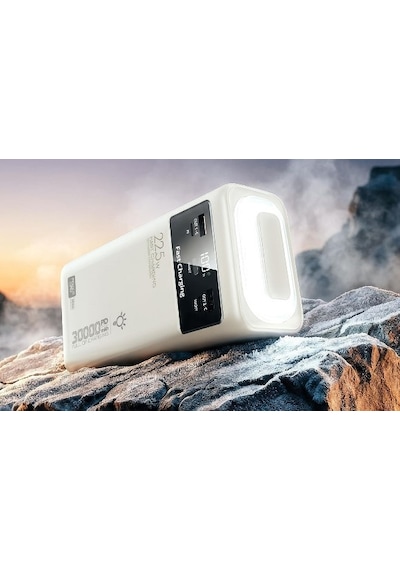 Powerway Pd30 30.000mah 22.5w Pd & Qc 3.0 Hızlı Şarj Destekli Dijital Göstergeli Powerbank Çok Renkli