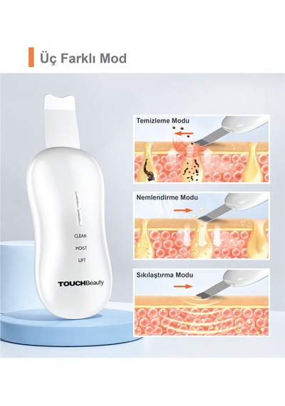Touchbeauty Tb1887a Ultrasonik Siyah Nokta Temizleme Ve Yüz Bakım Cihazı