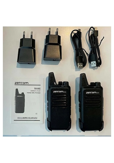 N446 Pmr El Telsizi 2'li Set