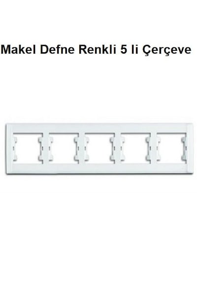 Makel Defne Renkli 5 Li Çerçeve