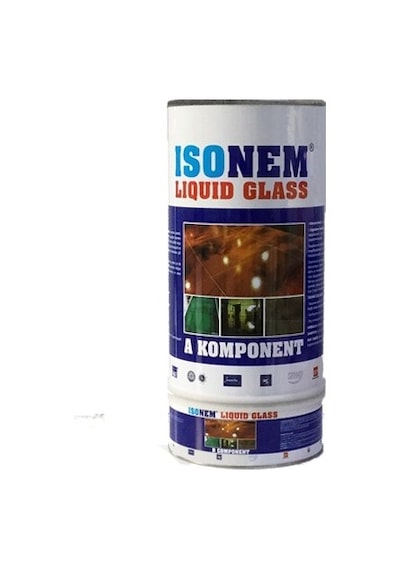 4 Kg Şeffaf Liquid Glass, İç/dış Mekan Kullanımı İçin Yüksek