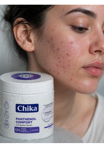 Chika Med + Panthenol Cilt Rahatlatıcı Nemlendirici Krem 400 Ml