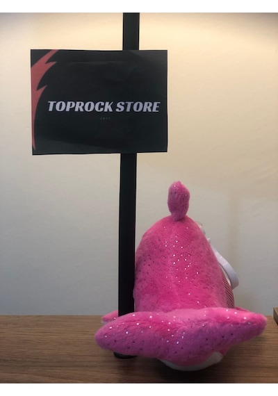 Sevimli Yunus Balığı Peluş Oyuncak Hediyelik Oyuncak Anahtarlık Uyku Arkadaşı 12 Cm PEMBE