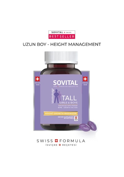 Sovital Tall Uzamaya Yardımcı 90 Softgels