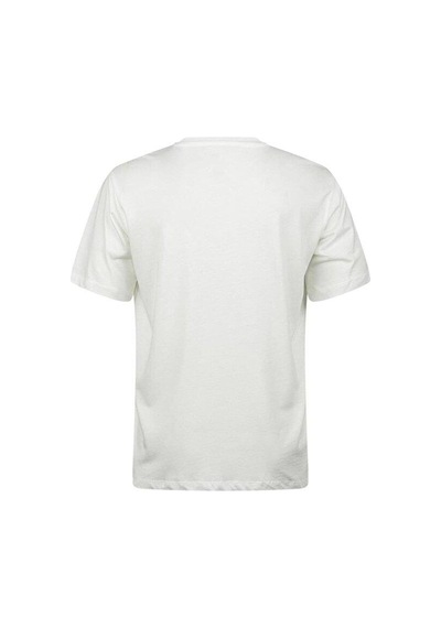Lescon 2as Axel Bisiklet Yaka T-shirt Beyaz