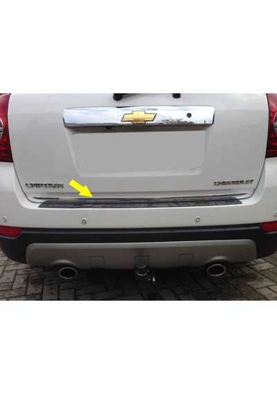 Chevrolet Captiva Formlu Krom Bagaj Alt Çıta P.Çelik 2007 Ve Üze