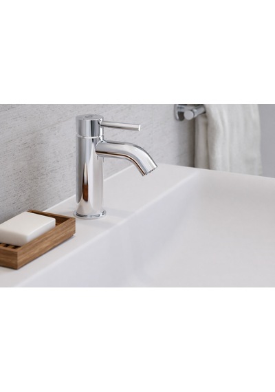 Bc268aa Ceraline Lavabo Bataryası-chrome-sifon Kumandasız Krom