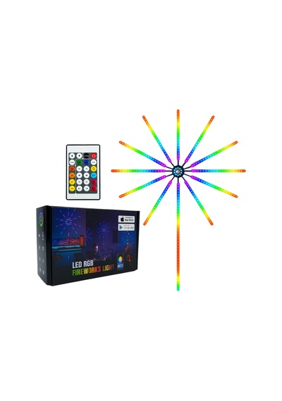 Rgb Led Duvar Dekoru Sökülebilir Kollu Işık Sistemi Yeni Nesil Çok Renkli Rgb