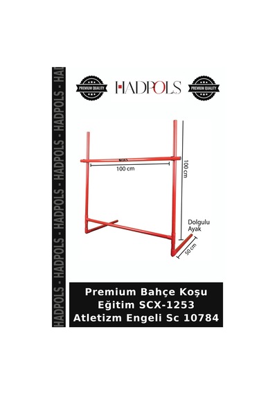 Premium Bahçe Koşu Eğitim Scx-1253 Atletizm Engeli Sc 10784 Çok Renkli