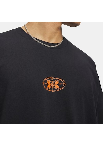 Under Armour Blitzing Low Erkek Siyah Tişört