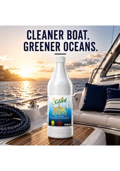 Marine 1 Litre Bitkisel Kimyasalsız Tekne Yüzey Temizleyici Kokusuz Sprey