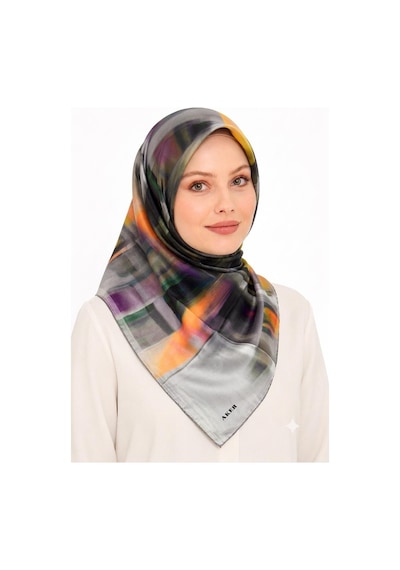 Aker Sura İpek Eşarp - 2026 İlkbahar-yaz -a9154701a Gri-