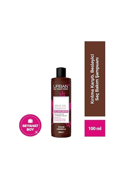 Care Argan Oil&keratin Şampuan, 100 Ml 2li Paket