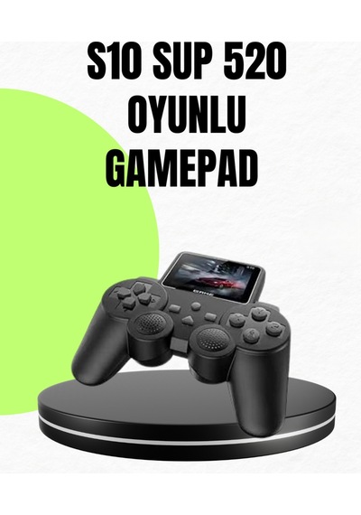 2025 S10 Gamepad 520 Oyunlu Hdmı Tv Bağlantılı A Kalite Atari -