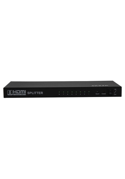 Hytech Hy-Lu8 8 Port 4K 2K Hdmi Splitter