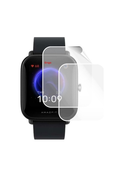 Amazfit Bip U Pro 40mm Ekran Koruyucu Tam Kaplama Tpu Film 2 Adet