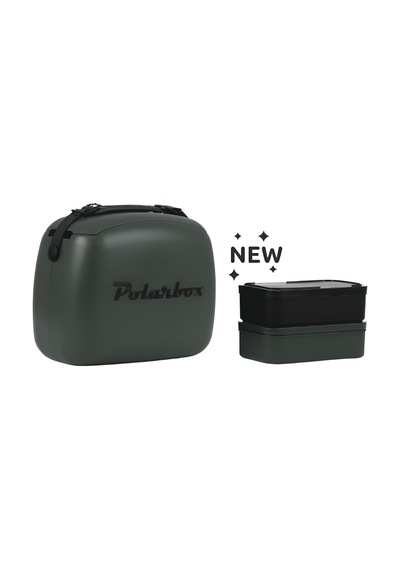 Polarbox Cooler 6 Lt - Verde Forest - Siyah Yemek Termosu Çift Katman Karışık Çok Renkli